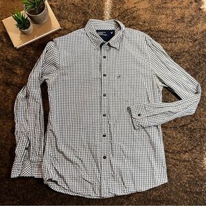 Men’s American Eagle Button Down Plaid Shirt - Vintage